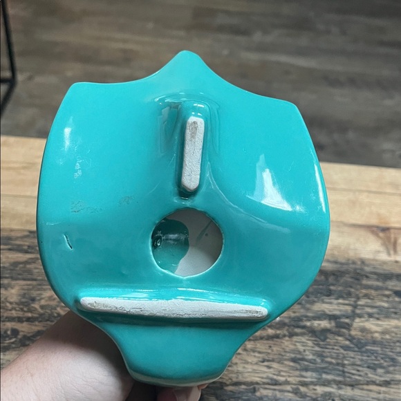 Vintage Turquoise Swan Figurine - Picture 4 of 5